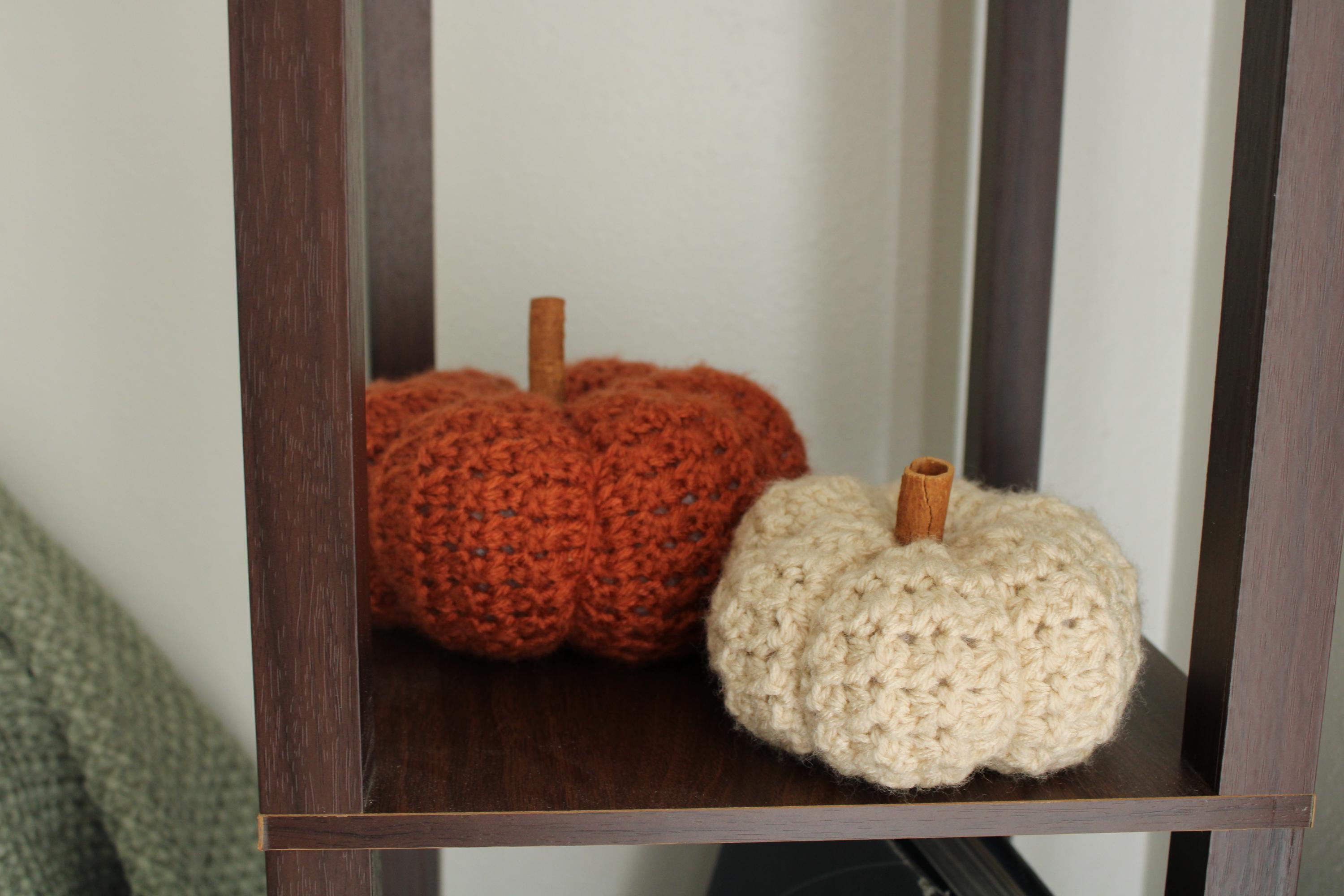 Handmade Crochet Pumpkins