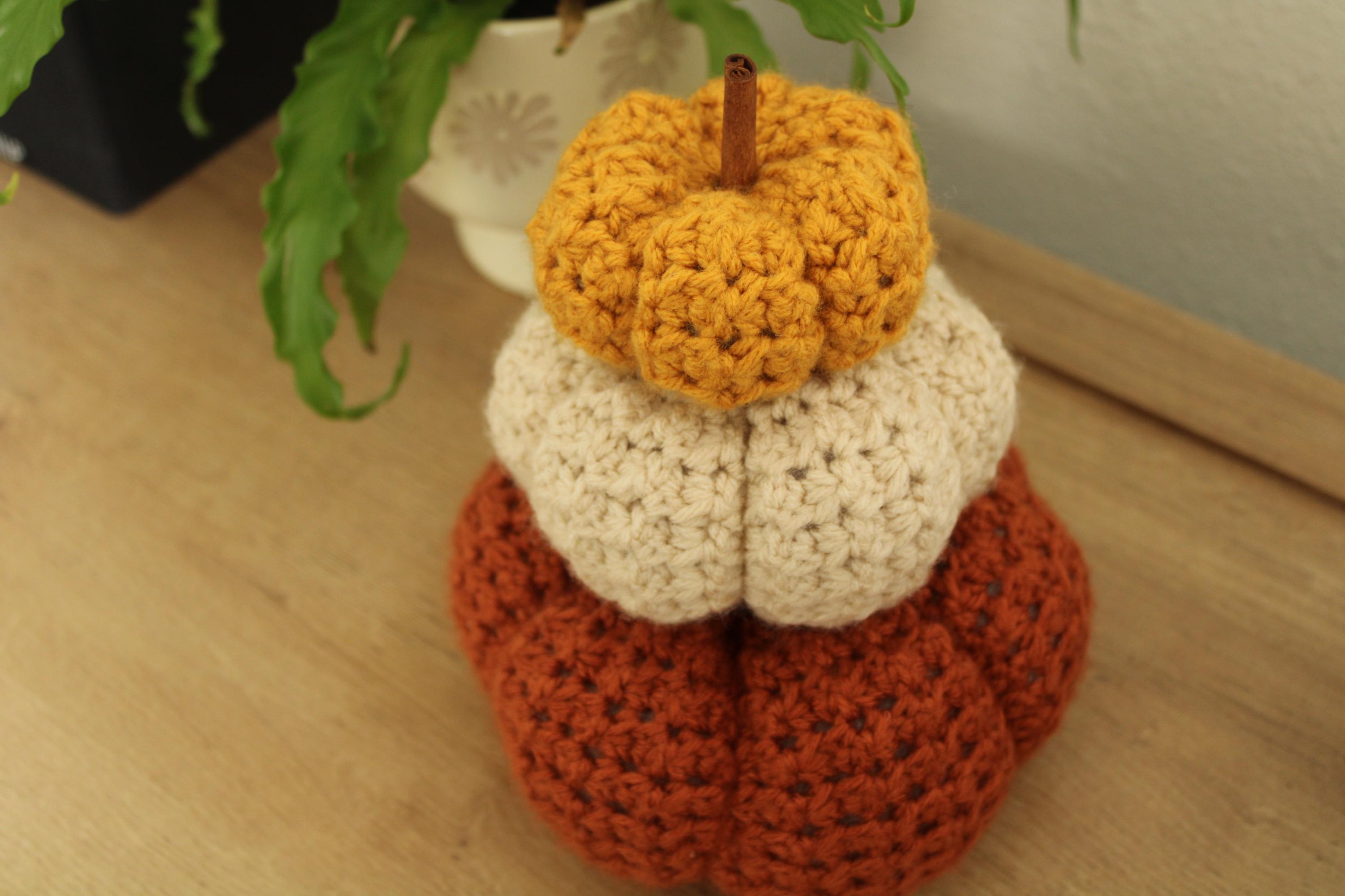 Handmade Crochet Pumpkins