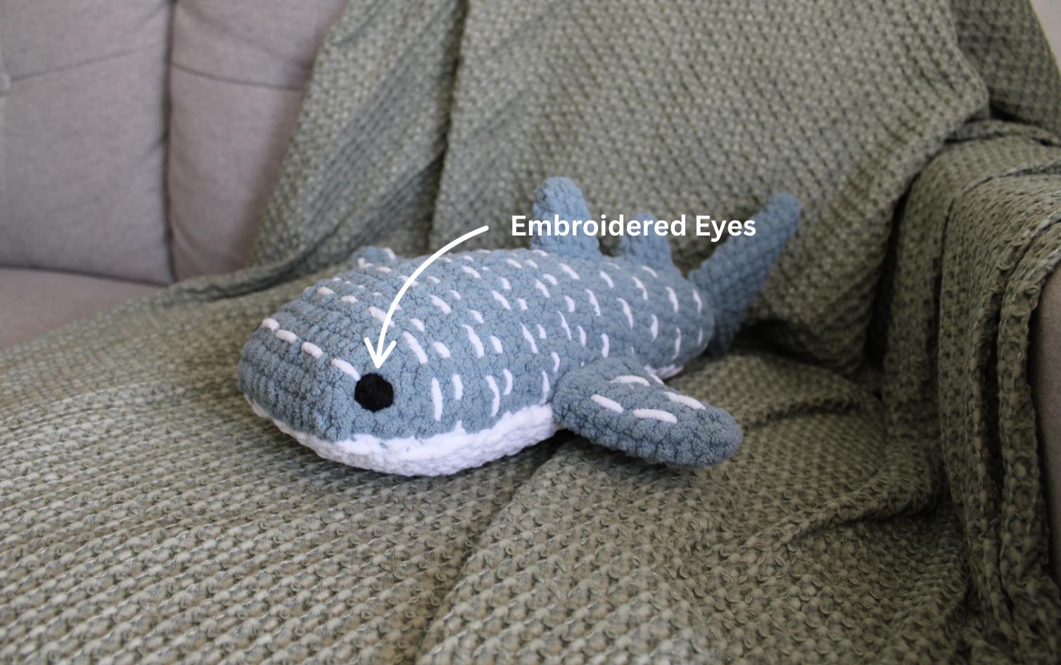 Handmade Crochet Whale Shark
