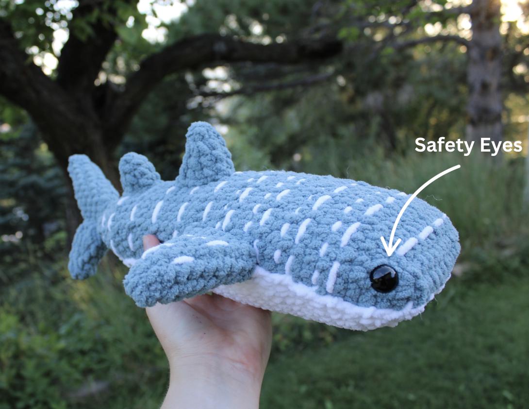 Handmade Crochet Whale Shark